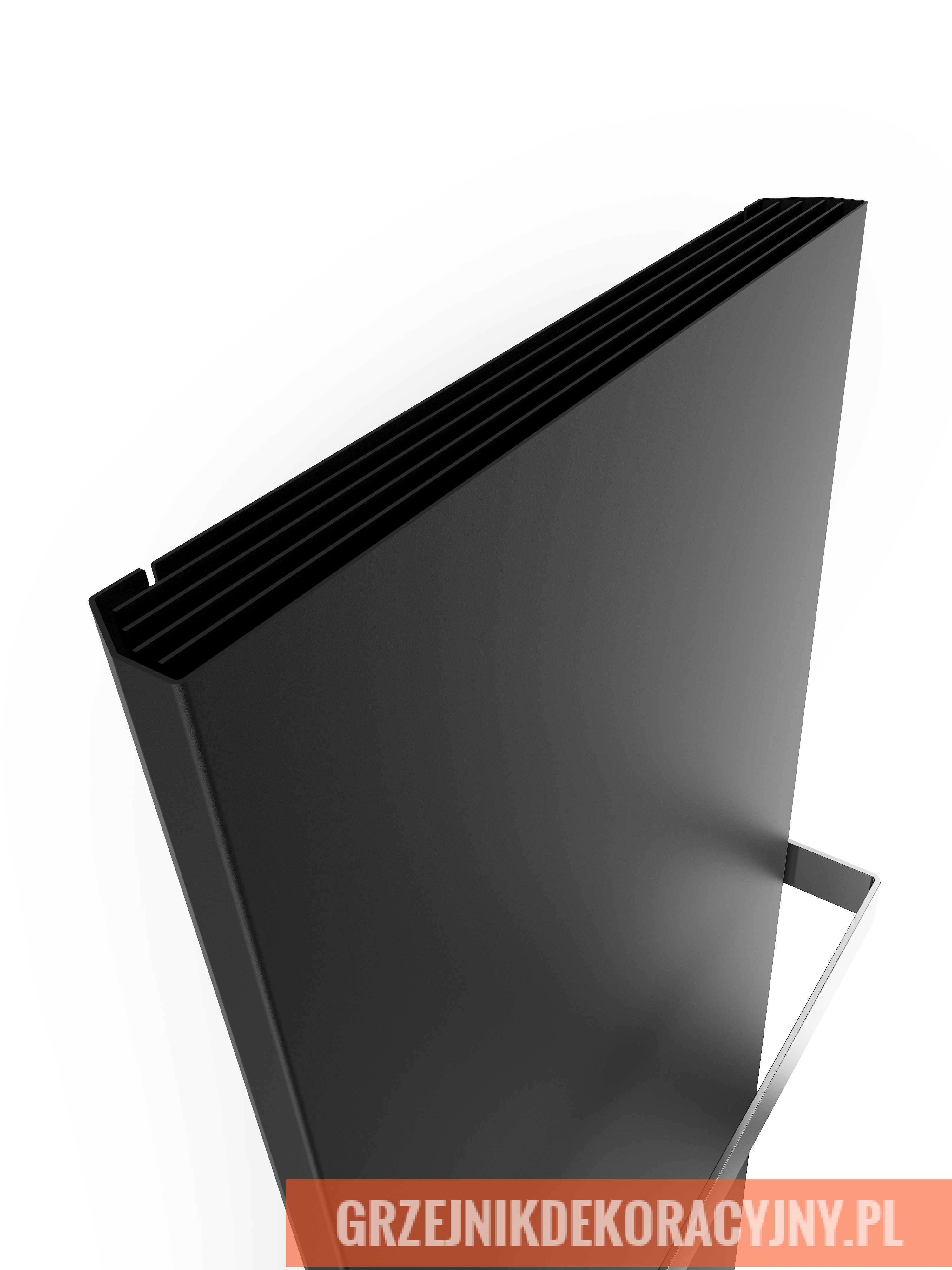 Case Slim - wersja czarna z chromowanym wieszakiem